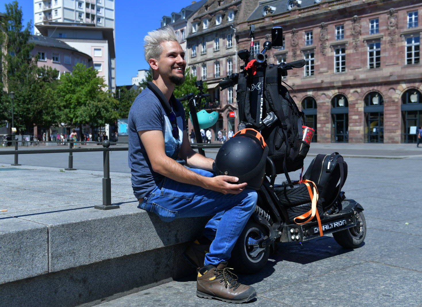 location trottinette électrique Strasbourg centre